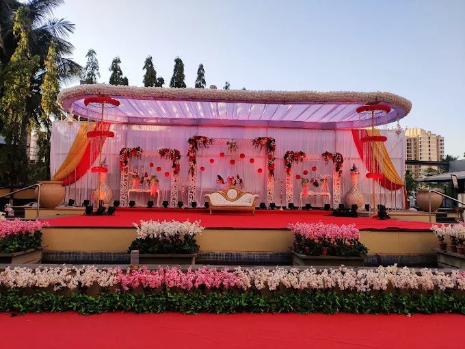 Stage Decoration Setup
